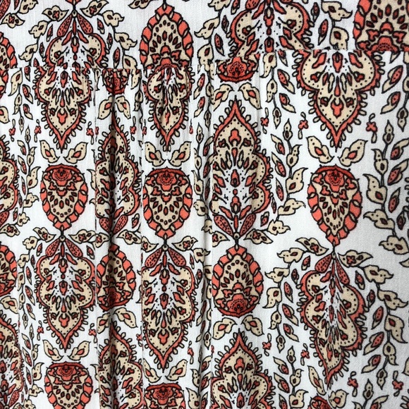 DR2 Floral Boho Dress Cream Size S - Picture 8 of 10